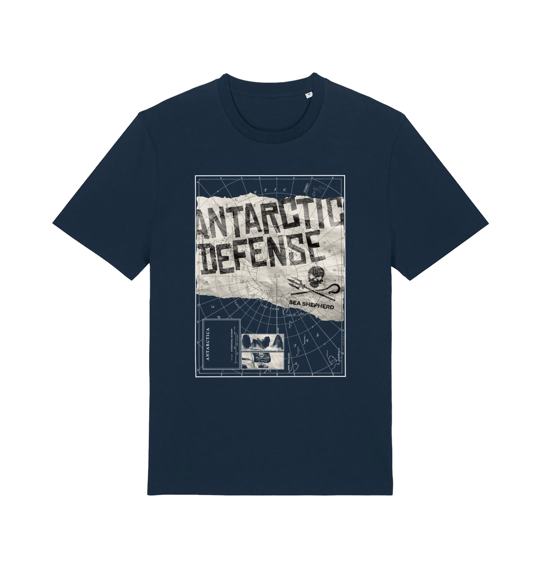 French Navy Printed T-shirt Front